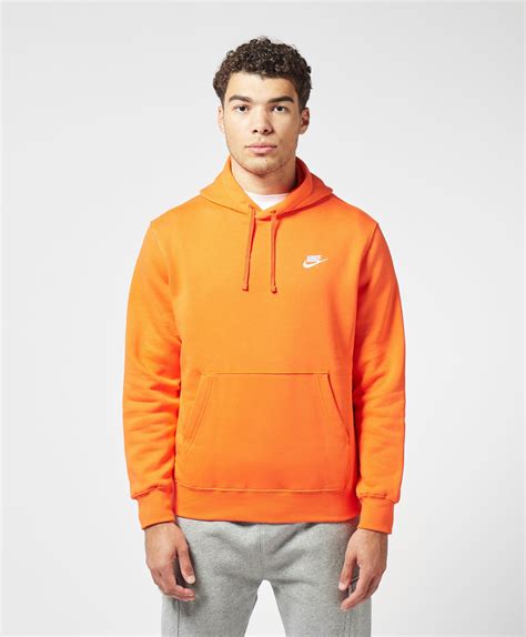 Nike Orange Hoodies